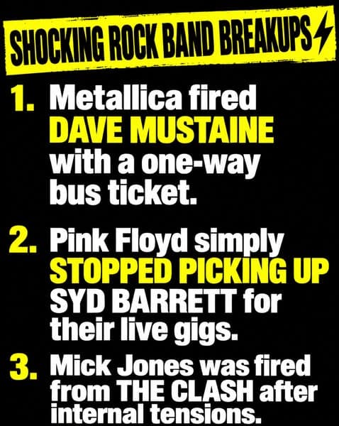 Most Dramatic Lineup Changes In Rock History
