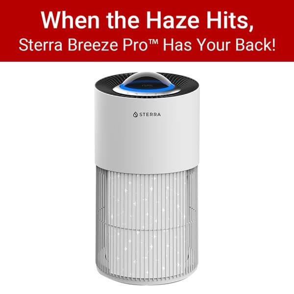 Sterra Breeze Pro™ True HEPA-14 Air Purifier