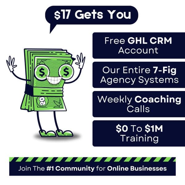 Last Chance to Lock in $17 Pricing + FREE GHL CRM 👉