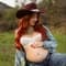Rachel Dempsey with babybub