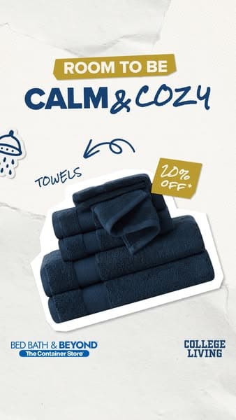Shop College Living with 20% Off