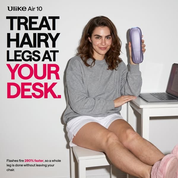 Say Goodbye to Hair - Shop Ulike Air10’s Fast & Painless Hair Removal Now!