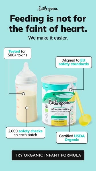 Baby formula you can trust.