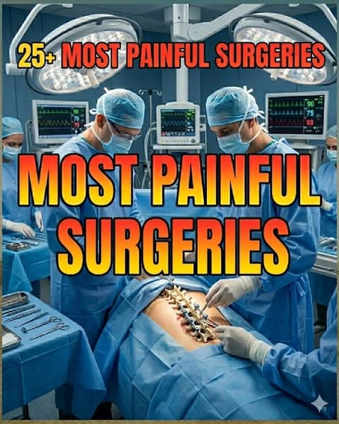 Doctors Say These Operations Are Among The Most Painful