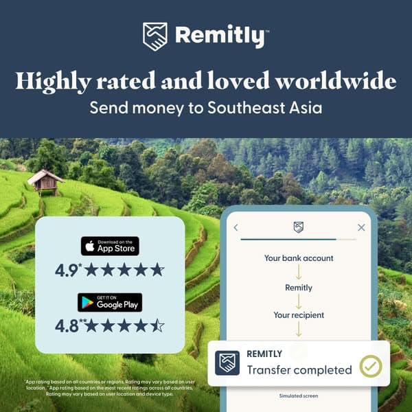 Top-rated money transfers worldwide