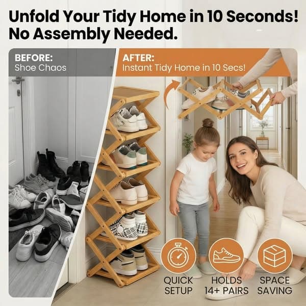 No Assembly. No Tools. No Kidding.