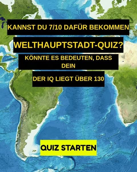 Wie gut ist deine Geografie? 🧠 🌍