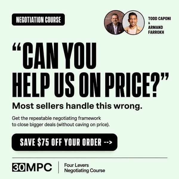 Stop Discounting Away Your Commission