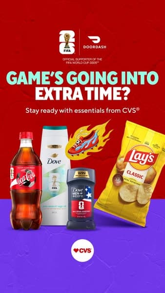 CVS, delivered for kickoff