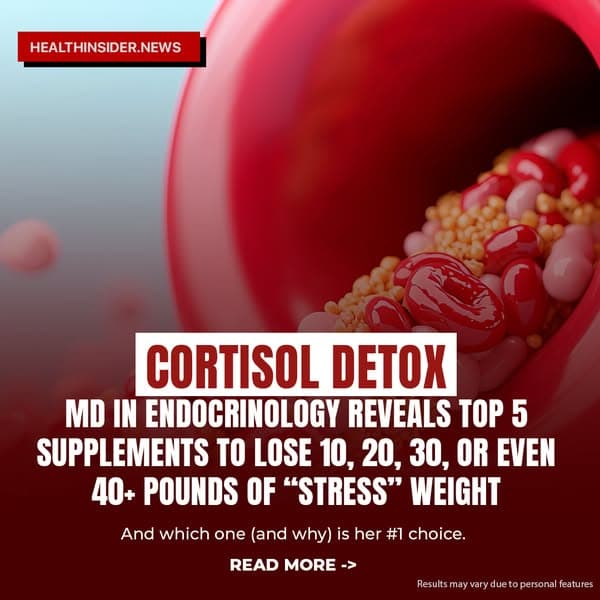 TOP 5 Cortisol Detox Supplements to Tackle “Stress” Weight