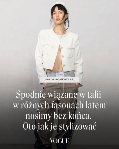Spodnie wiązane w talii w różnych fasonach latem nosimy bez końca. Oto jak je stylizować