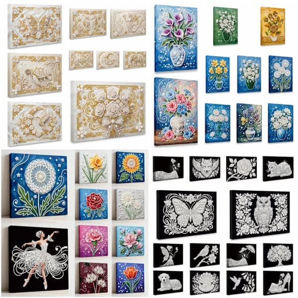 ✨500+ New Framed Pearl Painting Art Kits🔥On Sale🔥👉