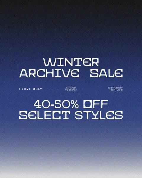 WINTER ARCHIVE SALE