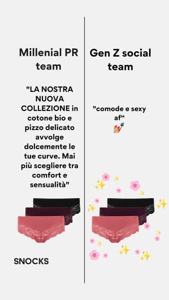 Culotte con pizzo di SNOCKS 💕