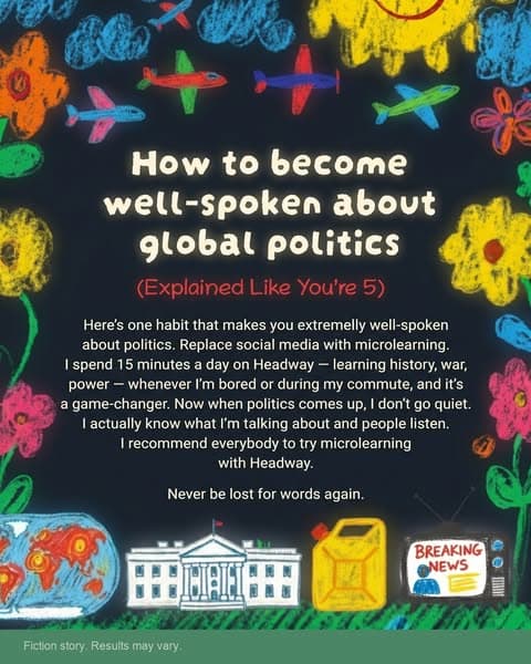 🌍 Finally Understand World Politics—No Degree Required