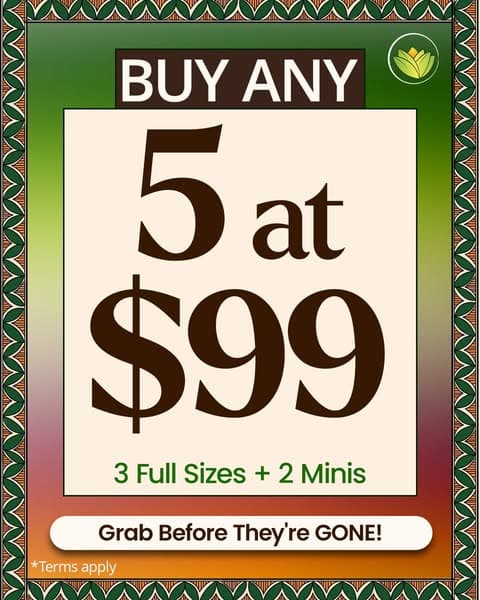 OFFER PRICES ARE LIVE! Buy 5 at $99