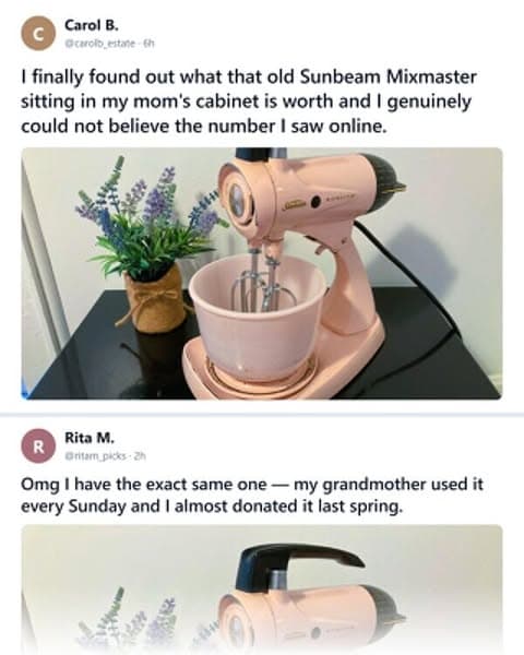 Why Vintage Sunbeam Mixmaster Mixers Are Worth Hundreds At Auction ✨🏡