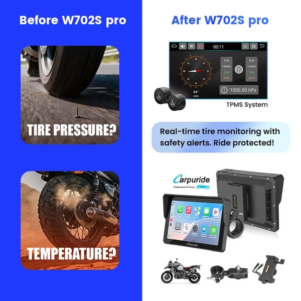 Smarter Riding Starts Here – W702S Pro 🏍️