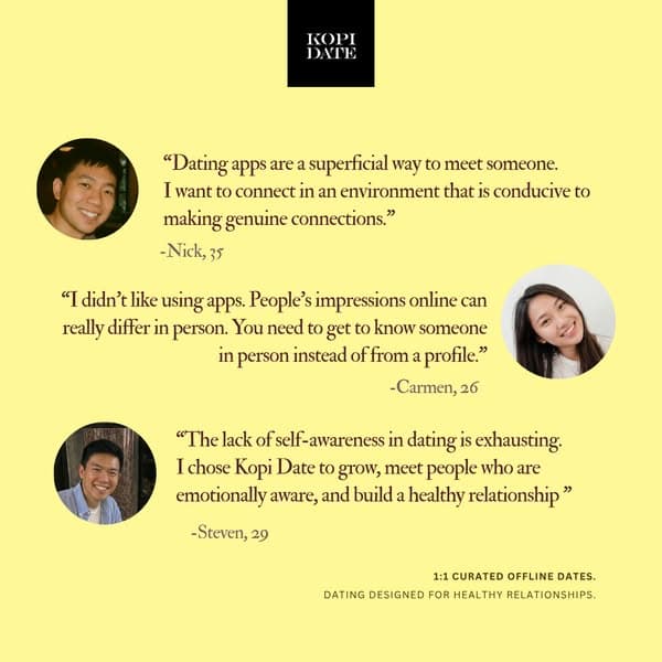 Better dating experience