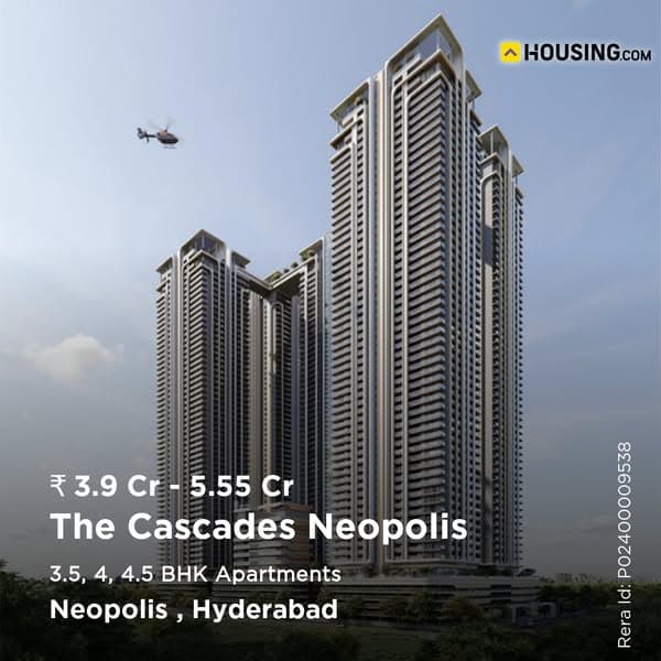 3.5, 4, 4.5 BHK starting ₹3.9Cr
