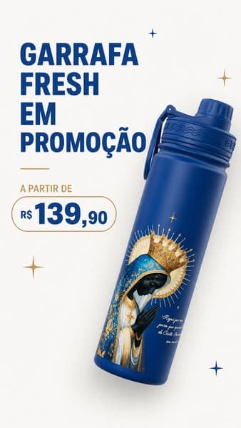 🔥 Gosale! Garrafa Fresh a partir de R$129,90!