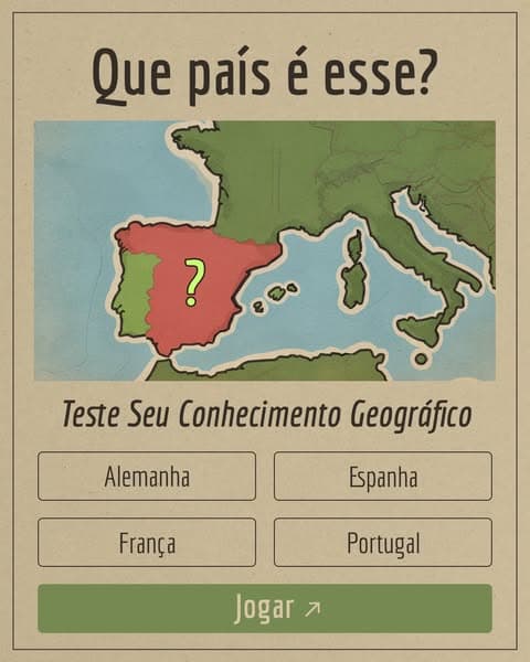 🏔️ Explore a geografia!