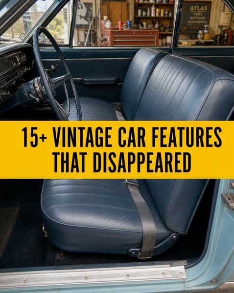 15+ Dangerous Car Features From The 1960s Era