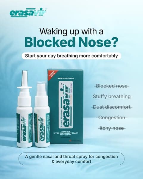 Blocked Nose Every Morning? Change the Habit