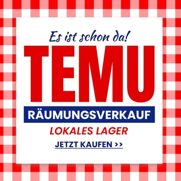 Tolle Angebote bei Temu