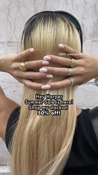☀️ @heyharper summer sale 50% off now💦✨