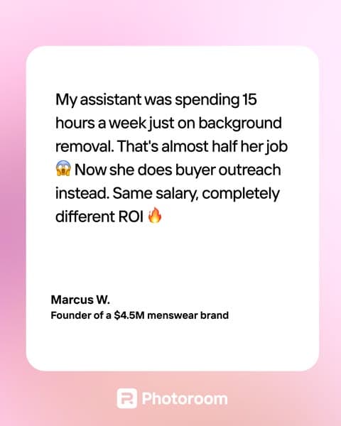 Try Photoroom For Free