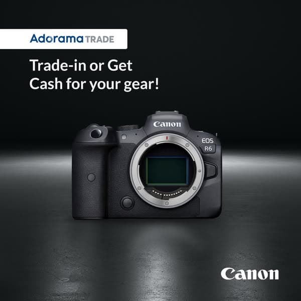 Trade-In or Get Cash for your Canon Camera Gear!