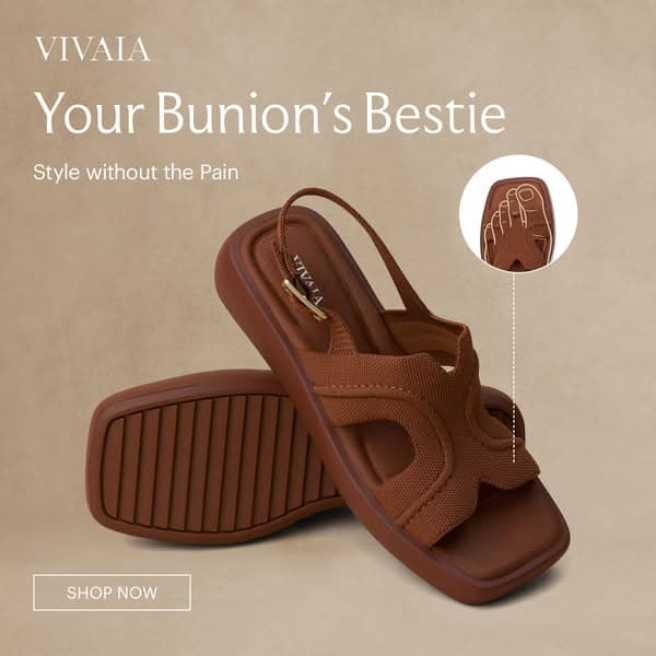 Bunion-Friendly, Beautifully Comfy 👣