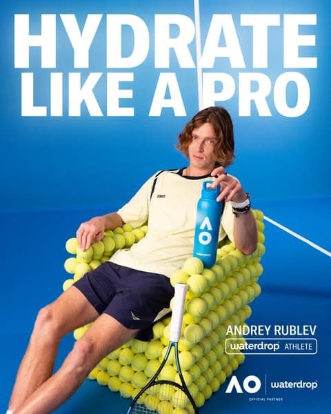 The Australian Open x waterdrop® Collection 💧