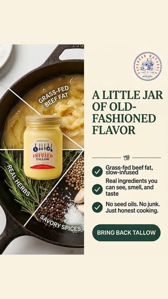 The Cooking Fat Your Recipes Were Written For.