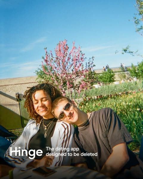 Registrati subito su Hinge