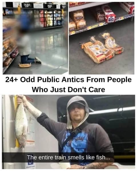 25+ Bizarre People Who Do Whatever They Want In Public