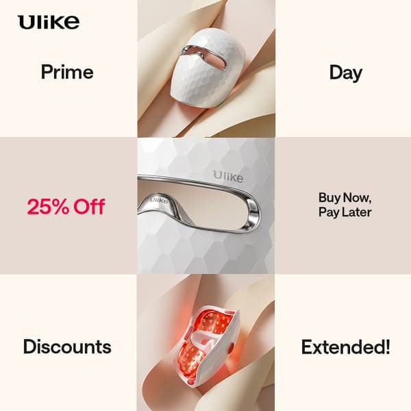 Ulike ReGlow  Sale! Special Offer and Purchase with free gift!
