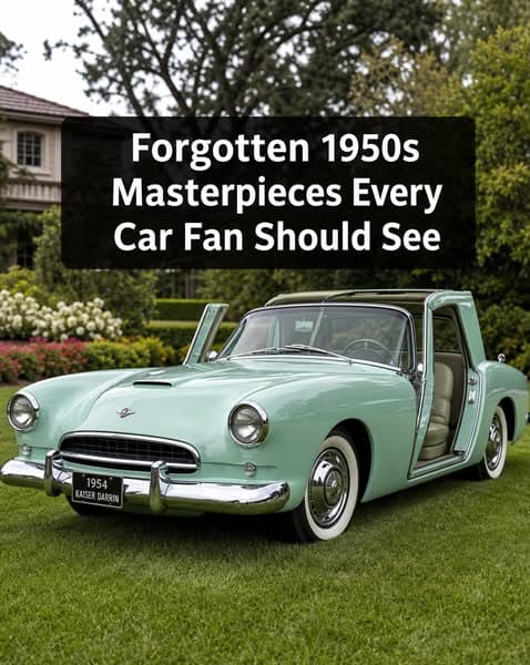 The Most Beautiful 1950s Cars That Time Left Behind