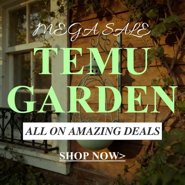Garden Savings on Temu