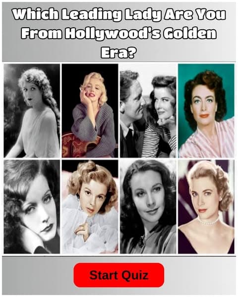 Think You’d Shine in Classic Hollywood? Find Out What Kind of Leading Lady You’d Be