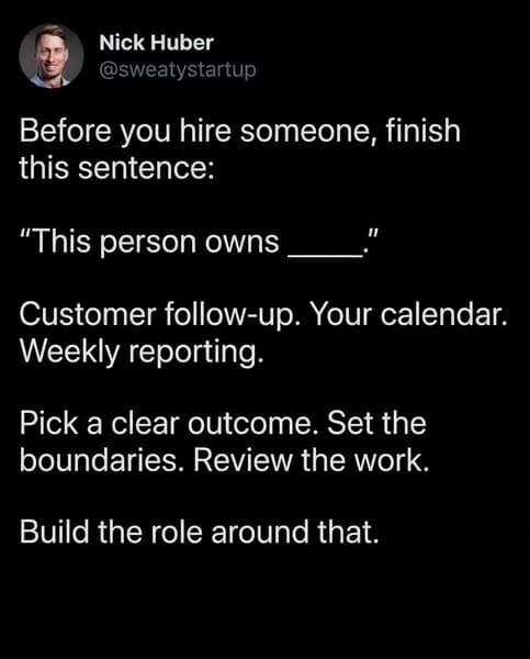 Define your next role