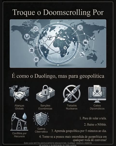 Geopolítica de um jeito fácil! 🌍