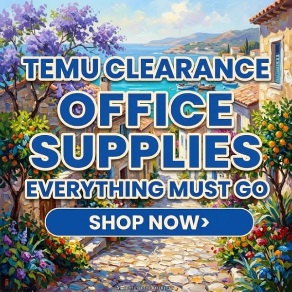 Temu Clearance Sale