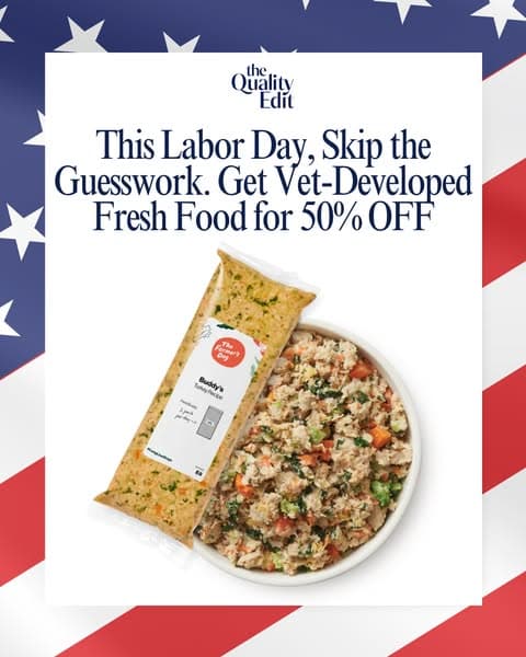 Labor Day Deal: The Farmer’s Dog 50% Off