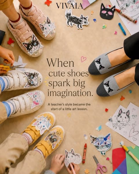 Cute Shoes, Big Imagination