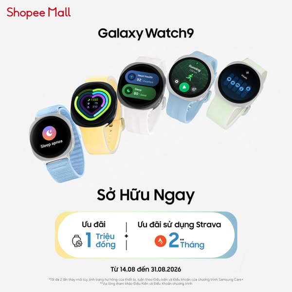 Sở hữu Galaxy Watch9 mới