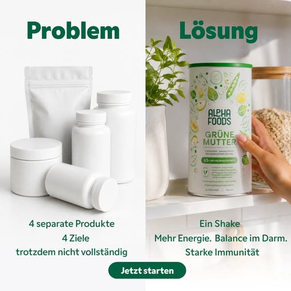 Alle Nährstoffe, 100% aus Pflanzen