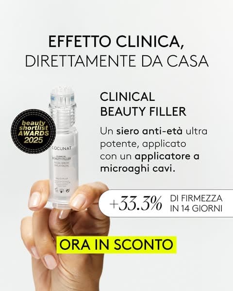 18,9% in meno di rughe in SOLE 3 ORE! 🧬