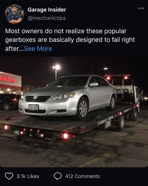 18+ Popular Cars Known For Serious Transmission Issues